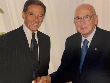 Gianni Lettieri e Giorgio Napolitano